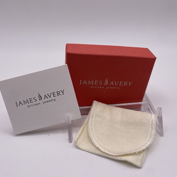 James Avery Jewelry‎ Presentation Gift Box Flannel Pouch Bag Tissue Mother's Day - Picture 2 of 11